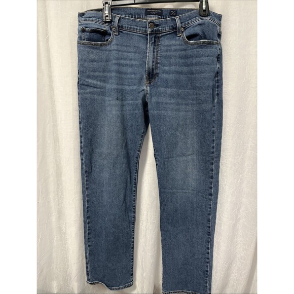 Lucky Brand Other - Lucky Brand 363 Vintage Straight Blue Stretch Denim Jeans Men Size 38